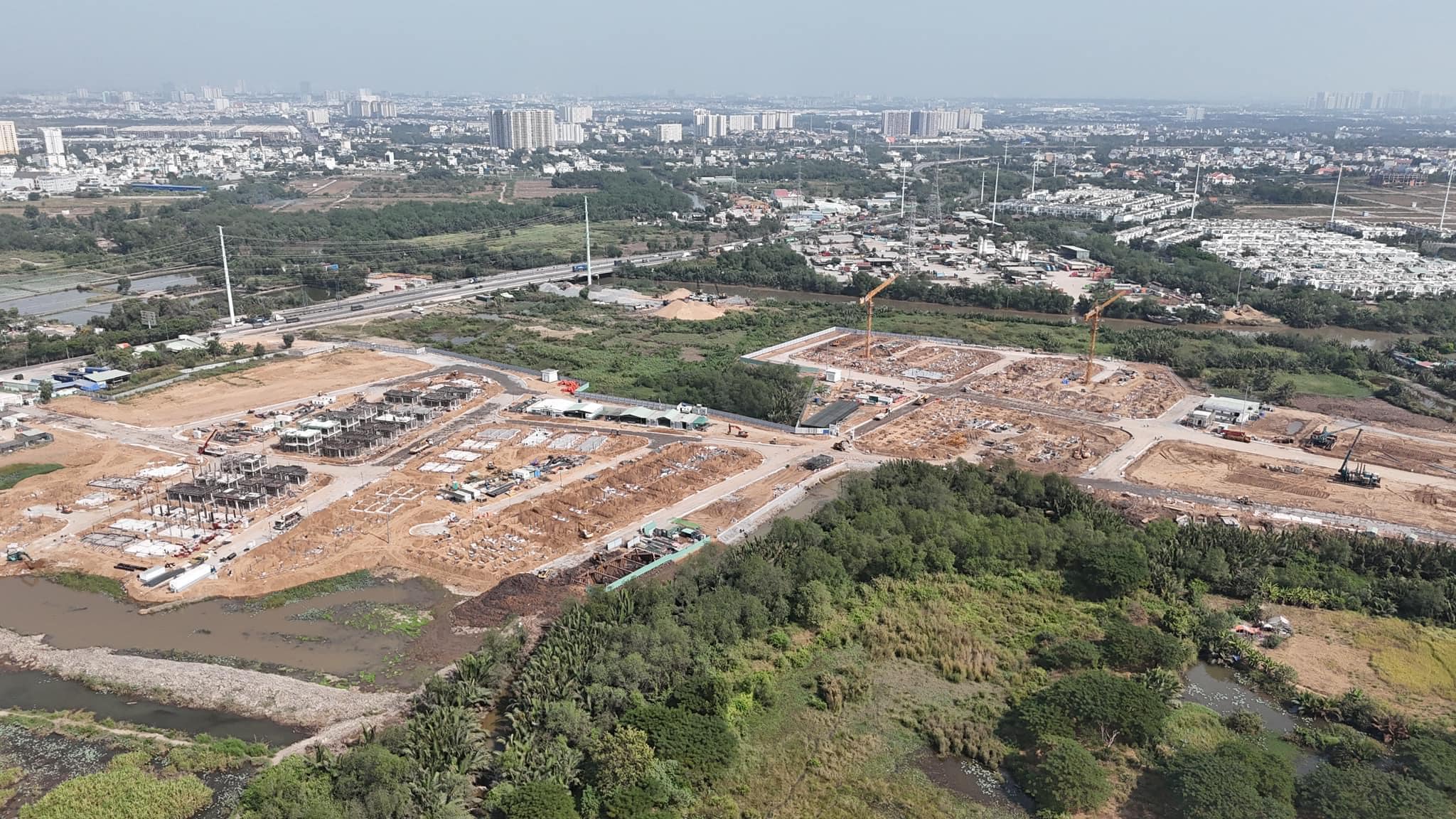 Tiến độ dự án The Foresta Khang Điền - Cập nhật tiến độ xây dựng The Foresta Võ Chí Công 2024.
