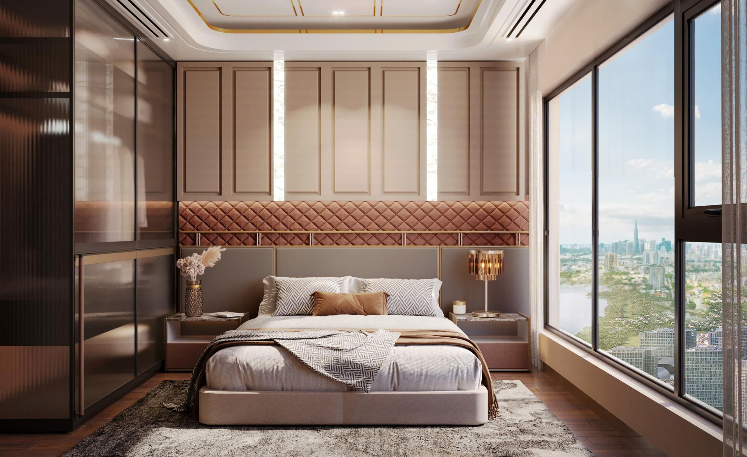 Nhà mẫu phòng ngủ the prive quận 2